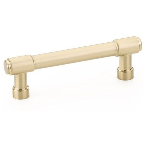 Emtek 86686US4, 3-1/2 Inch Center to Center Jasper Cabinet Pull, Satin ...