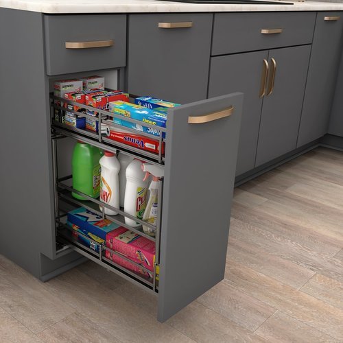 Wire Pullout Cabinet Organizer For 15 inch Cabinet