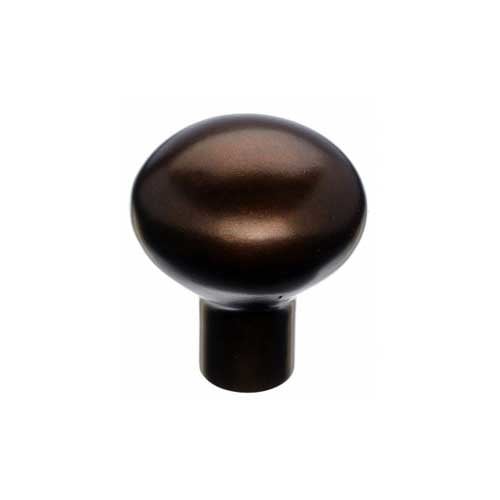 Top Knobs M1548, 7/8 Inch Length Aspen Round Cabinet Knob, Mahogany ...