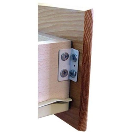 Fastcap KK.50PC.METAL.WH, 11/2 Inch Height Long Metal Kolbe Korner