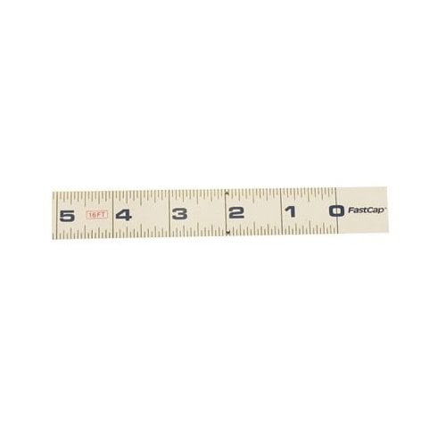 Fastcap PSSTICK 16, Standard Peel and Stick 16 feet Measuring Tape