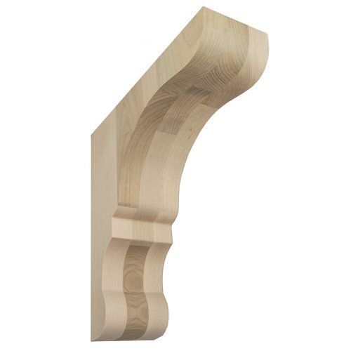 Federal Brace 40158, Scalloped Maple Wood Corbel Corbel Mounting System
