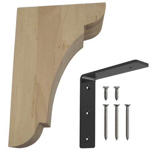 Federal Brace 40359 Bar Maple Bar Bracket Corbel Rib 12 Inches In   Federal Brace 40359 