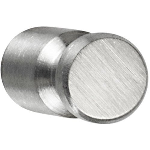 Hafele 134.82.605, 1/2 Inch Diameter Round Cabinet Knob, Stainless ...