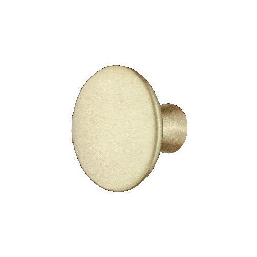 Hafele 155.02.242, 13/16 Inch Diameter Round Knob, Satin