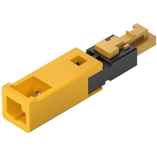 Hafele 833.95.752, 1-3/4 Inch (45 mm) 12 V Adapter for Loox5