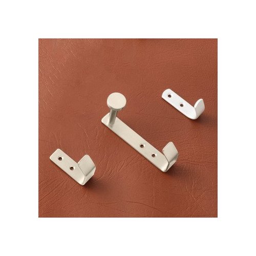 Hafele 1 Inch Width Hat and Coat Hook, Stainless Steel 842.34.010