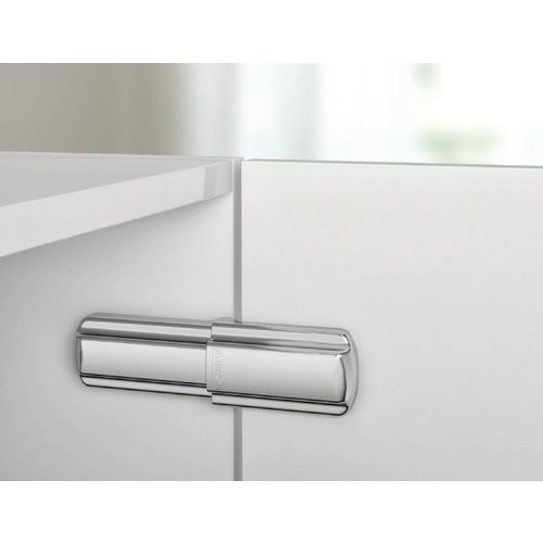 Salice 110 Degree Door Side Lapis Hinge Cover Cap Set White P7SXA11SN