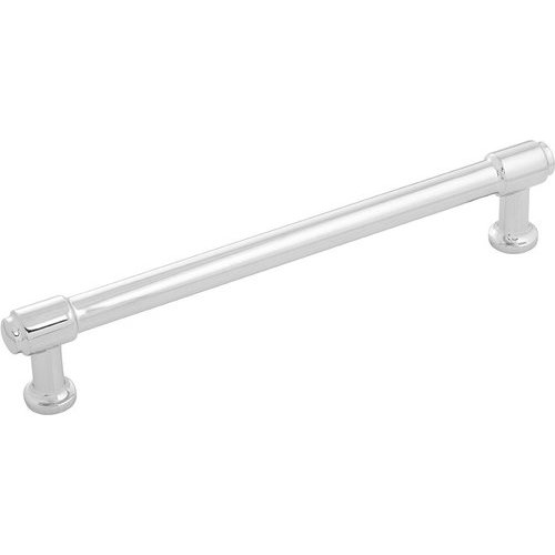 Hickory Hardware H077854CH, Piper 6-5/16 Inch (160mm) Center to Center  Cabinet Pull, Chrome