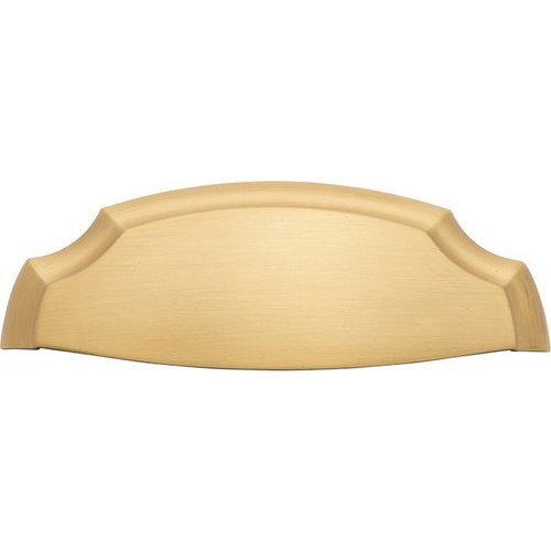 Satin Brass Cabinet Pulls 3-3/4 Inch (96mm) Center to Center - Hickory  Hardware