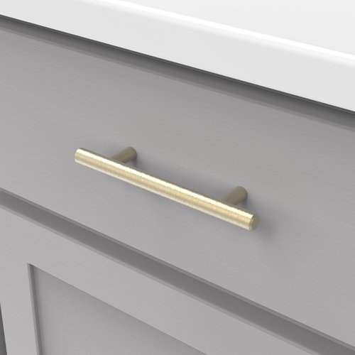 Hickory Hardware HH075594-CBZ, 3-3/4 Inch Center to Center Bar Pulls  Cabinet Pull, Champagne Bronze