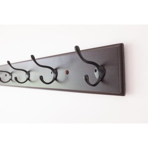 Hickory Hardware S077224COVB, Universal 28 Inch Long Coat Rack/Hook
