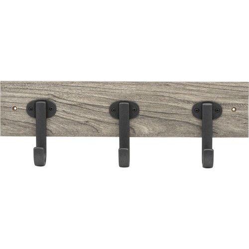 Hickory Hardware S077227LRBI, EuroContemporary 18 Inch Long Coat Rack