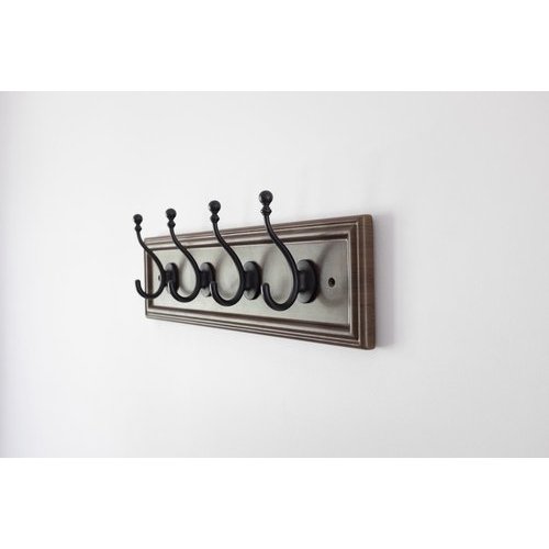 Hickory Hardware S077229MGVB6B, Cottage 20 Inch Long Coat Rack/Hook