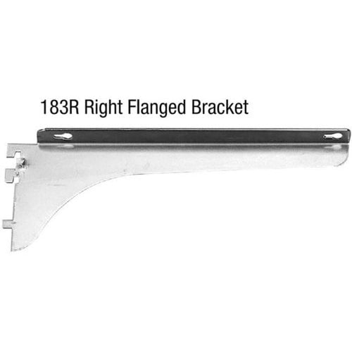 Knape and Vogt 183R ANO 12, 12 Inch Length HeavyDuty Center Flange