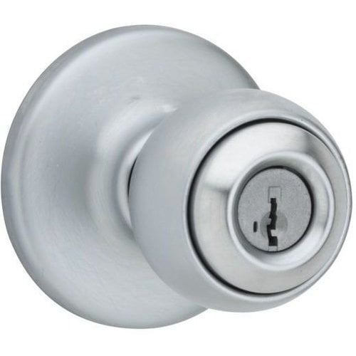 Kwikset 400P26DSV1, Polo Knob Entry Door Lock SmartKey with New