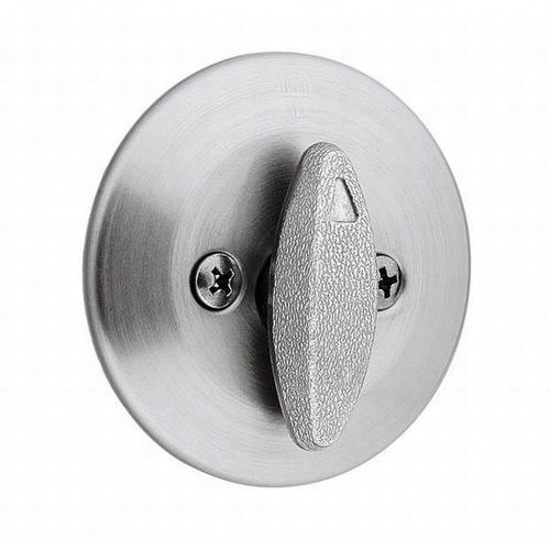 Kwikset 66326D, One Sided Turn Deadbolt with 23/8 Inch Latch and SCS