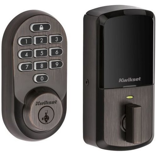 Kwikset 938WIFIKYPD11PS, Halo WiFi Enabled Smart Lock Deadbolt with