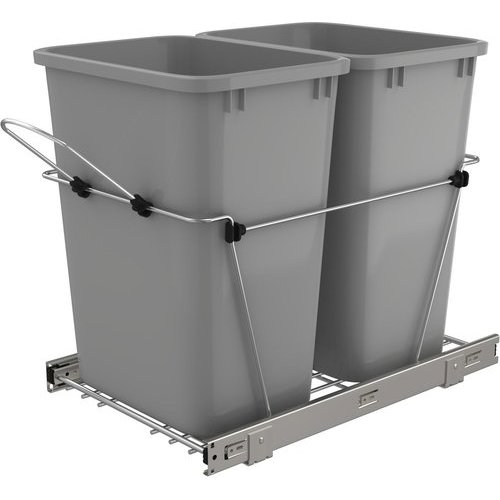 35-Quart Plastic Waste Container - All Cabinet Parts