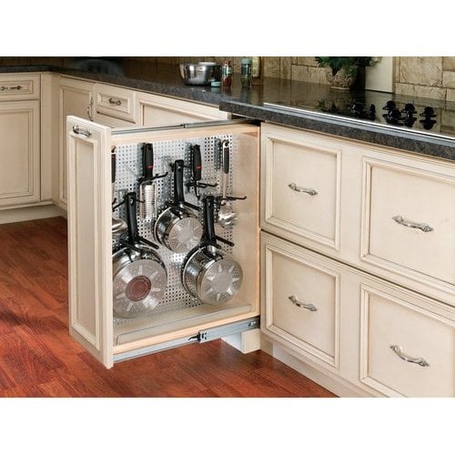  Sliding Pull-Out Shelf for Cabinets (Kitchen Cupboards, Pantry  Drawers, Bathroom Storage) 2 3/8 Tall - 3/4 Slides & Base Mounting -  Custom Clear Opening Width & Depth: (26.875 (7/8), 15.75 (3/4)) : Home &  Kitchen