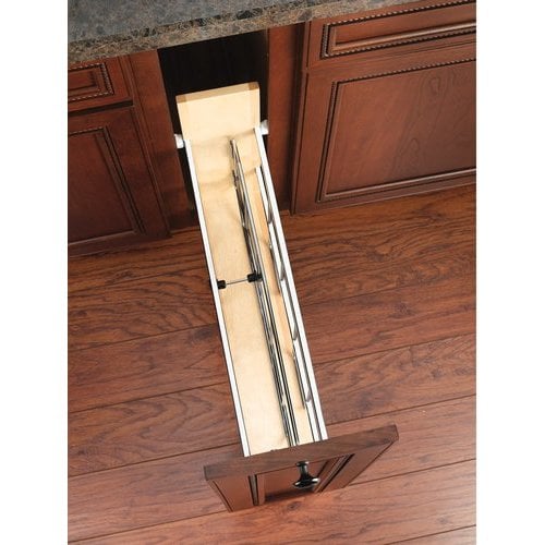 Maple Wood 11 3/4 Inch Wide Vertical Tray Divider Organizer Cabinets, USA