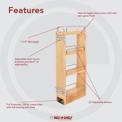 Shelf dividers with closed front - H+H SYSTEM (EN)