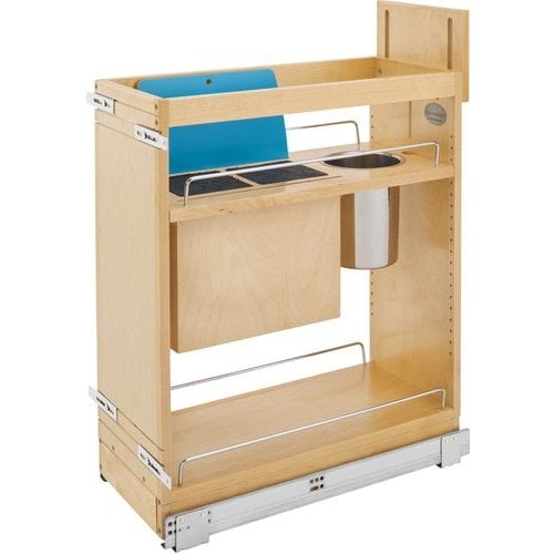 Rev-A-Shelf 448KB Series Pull-Out Knife and Utensil Base Cabinet