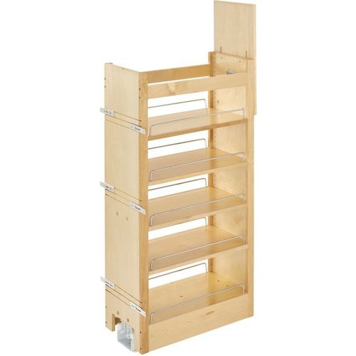 Rev-a-shelf 11 Pull Out Kitchen Cabinet Storage Organizer Slide Out Pantry  Spice Rack With Adjustable Shelves For 11.5 W Cabinet Opening, 448-bc-11c  : Target