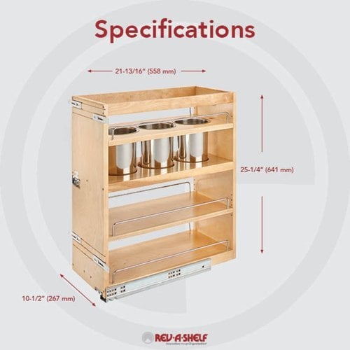 Cabinet Caddy Instant-Access Cabinet Organizer