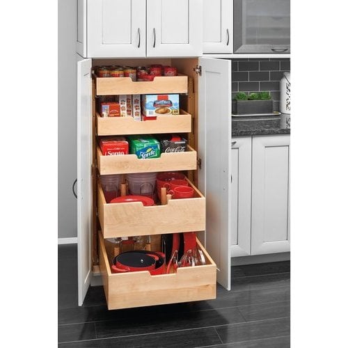 Rev-A-Shelf 20 Inch Width Kitchen Base Cabinet Pull-Out Stackable