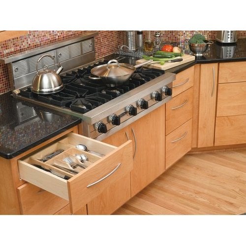 Rev-A-Shelf - 4WCT-3 - Tall Wood Cutlery Tray Insert