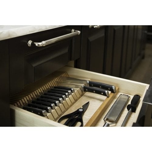 Rev-A-Shelf 4WDKB-1 / Double Knife Block Drawer Insert-Wood