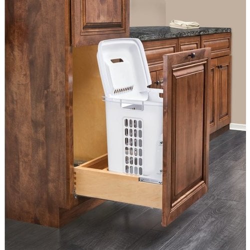 Rev-a-shelf Floor Mount L Shaped Wood Sink Vanity Cabinet Base