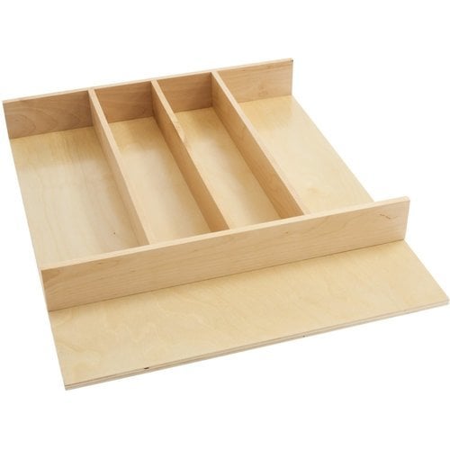 Rev-A-Shelf 4WUT-1, Wood Utility Tray Drop-In Insert, Trimmable 2