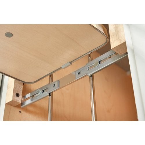 HOLD N' STORAGE Pull Out Cabinet Organizer, Heavy Duty-with Lifetime  Limited -14 W x 21 D - Requires At Least a Cabinet Opening, Steel Metal cabinet  drawers slide out, Chrome Finish 