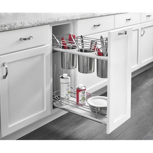 Rev-A-Shelf Under Cabinet Kitchen 3 Prong Pull Out Dish Kitchen