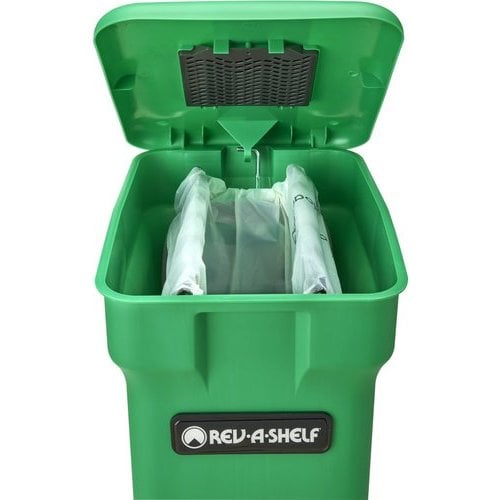 Pull-Out Waste Container and Compost Bin