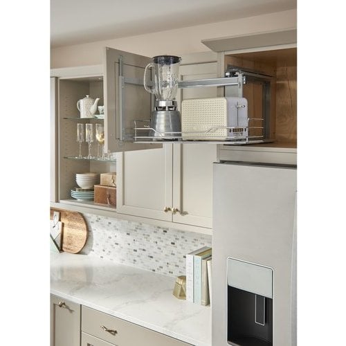 Rev-A-Shelf Kitchen Upper Wall Cabinet Pull Out Organizer with