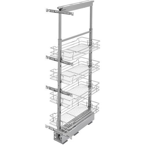 Rev-A-Shelf 5743-10-CR-1, Pull-Out 4 Basket Wire Pantry Cabinet ...