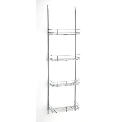 Kitchen Cabinet Door Mount Towel Holders - Chrome or White Wire - by Rev-A- Shelf