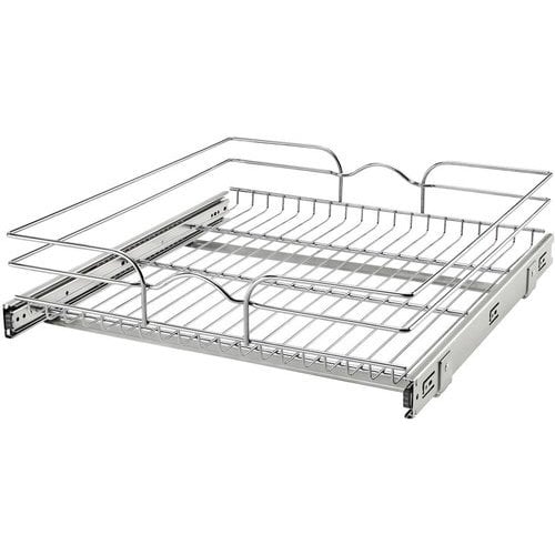 Rev-A-Shelf 2-Tier Wire Pull Out Cabinet Drawer Basket