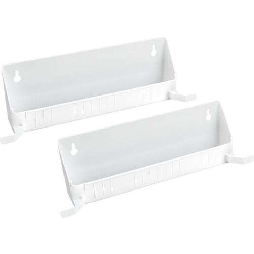 Rev-A-Shelf 14 in. White Polymer LD Tip-Out Accessory Tray