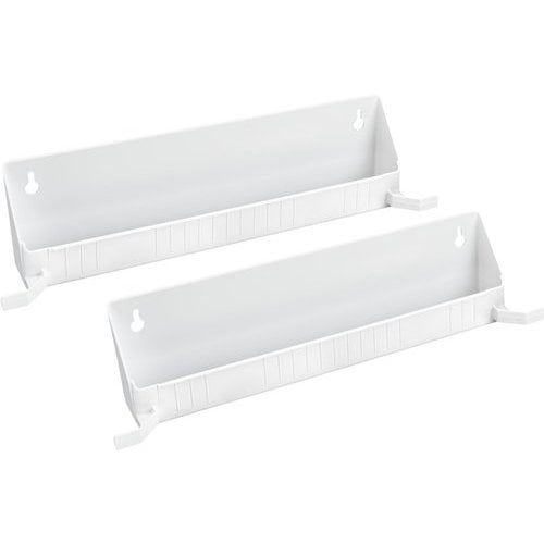 RevAShelf 6562141152, 14 Inch TipOut Trays with Tab Stops, White