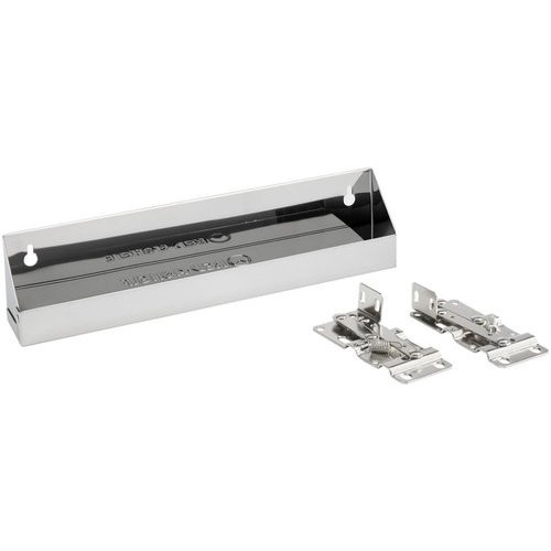 Rev-A-Shelf 6581 Series 13 Inch Stainless Steel Tip-Out Tray – 6581-13-5-SS