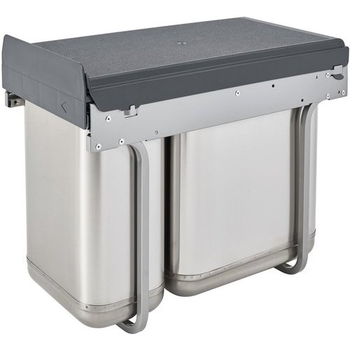 RevAShelf 8785302SS, 10 Liter and 20 Liter Double Bottom Mount