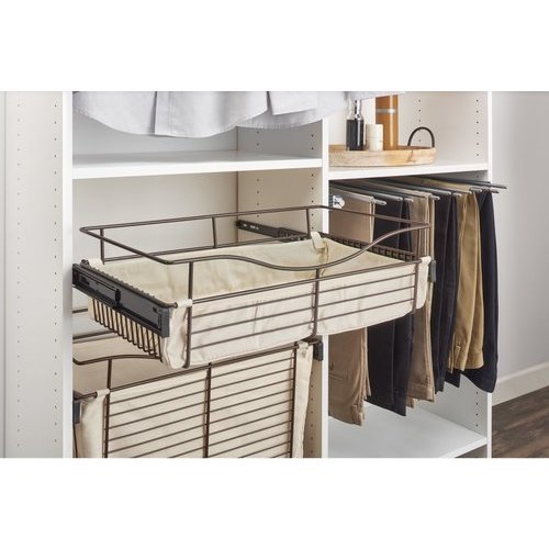 Closet Liner for 18W x 12D x 11H Closet Basket Tan CBL-181211-T-1