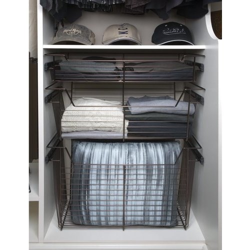 RIHUD Storage Baskets for Shelves 18.5x10.5x8in Closet Storage