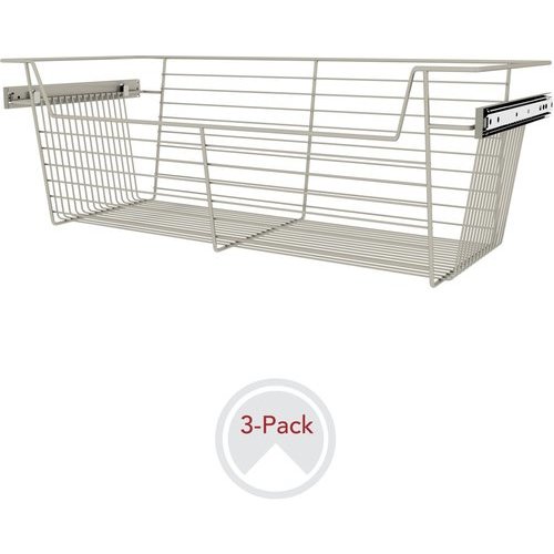 RevAShelf CBSL301410SN3, 30 Inch Width x 101/2 Inch Height Closet