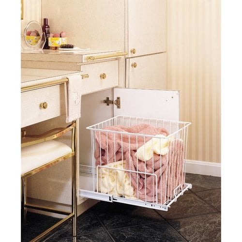 Rev-A-Shelf CTOHBSL-211419-CR-1 Closet Tilt Out Hamper Basket (Chrome)