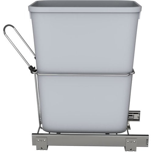 Rev-A-Shelf 32 Quart Single Trash Pull-Out Waste Container with